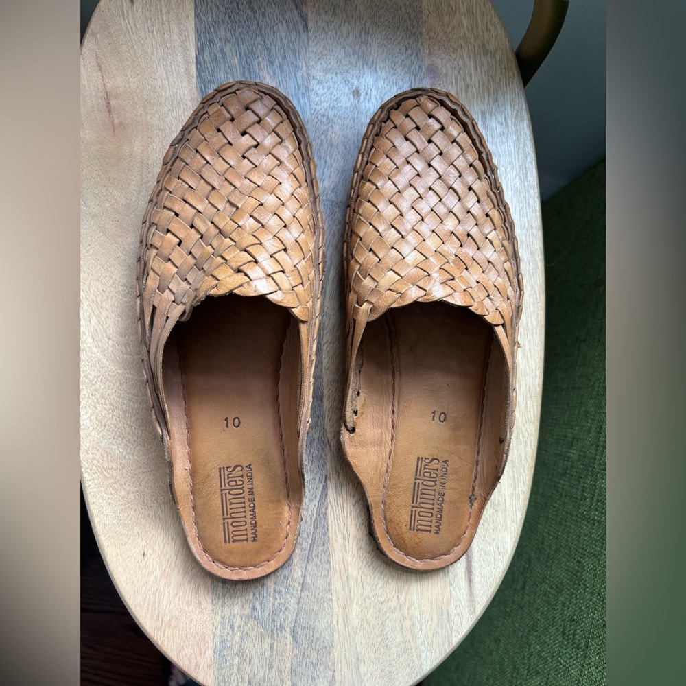 Mohinders Woven Slide Sandals Size 10